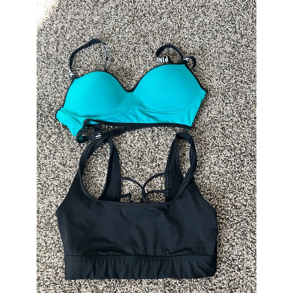 2 PINK Victoria Secret Bras size small